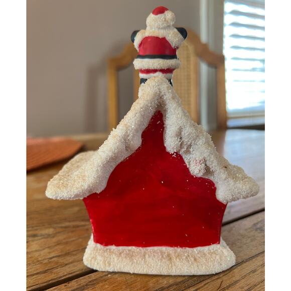 K's Collection 6" height and 4" length Christmas Winter House. - Picture 4 of 5